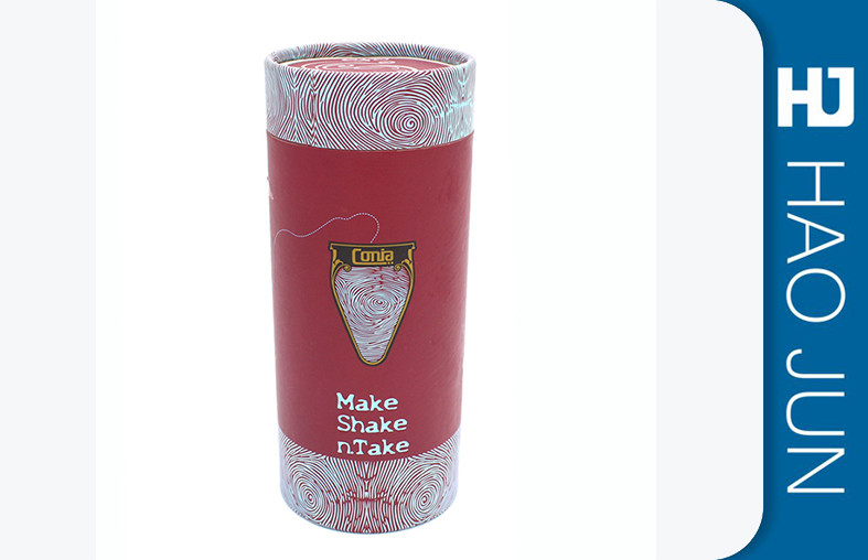 100% Recycled Cardboard Cylinder Tubes Kraft Cardboard Tea Boxes