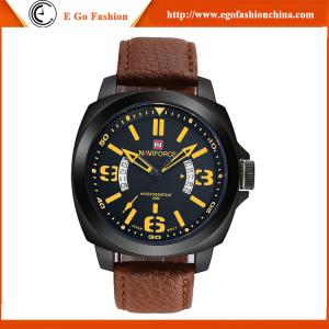 China Sports Watch Fashion Jewelry Wholesale Stainless Steel Back Watch Naviforce Leather Watch factory