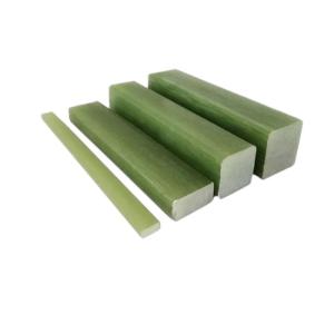 China High Strength Pultruded Solid Square Rod Epoxy Resin Insulator Core For Electric Accessories factory