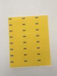 Perforated Tickets Printing Paper 24 Shelf Edge Tickets Pricing Paper Card