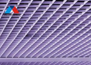 China Corrosion Resistant Aluminum Suspended Ceiling Grid For Shopping Center OEM factory