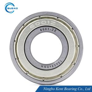 China 10x26x8mm 6000ZZ Ball Bearing High Speed Metal Shielded Bearings ABEC 3 factory