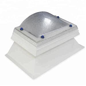 China Anti Riot Shields Polycarbonate Dome Rooflights , Light Plastic Domes For Crafts factory