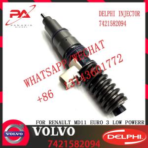 China Injector BEBE4D35001 7421644596 21644596 21582094 85003948 7421582094 For VOL-VO TRUCK RVI RENAULT 11LTR EURO3 factory