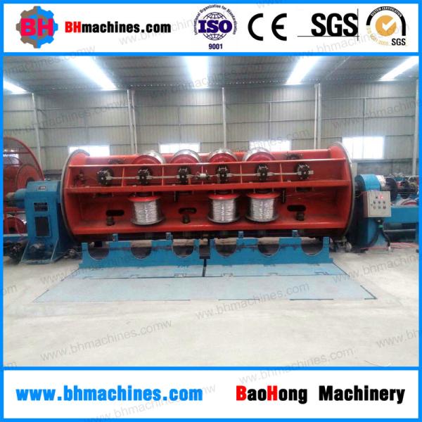 12+18+24 / 630 Durable auto-loading rigid type cable stranding machine for