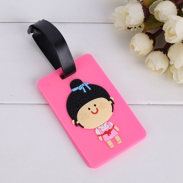 Promotional custom luggage tag/ pvc luggage tag/rubber luggage tag