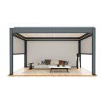 Aluminum Alloy Electric Louver Turning Pavilion Outdoor Pavilion With Stylish