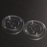 78mm Transparent Plastic Cup Lid BPA Free Round PET Cup Lid For The Plastic Cup