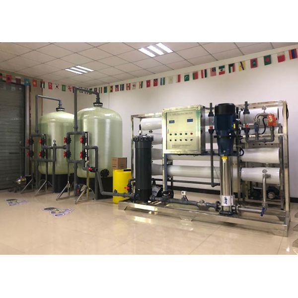 High Salty Brackish Water Purifier 6000LPH Reverse Osmosis System With