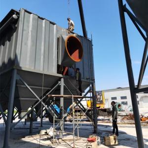 China Dust Removal System 960m2 Bag Dust Collector Industrial Exhaust Filters factory