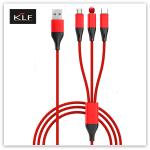 Data Cable 3 in 1 Fast Charging Data wire