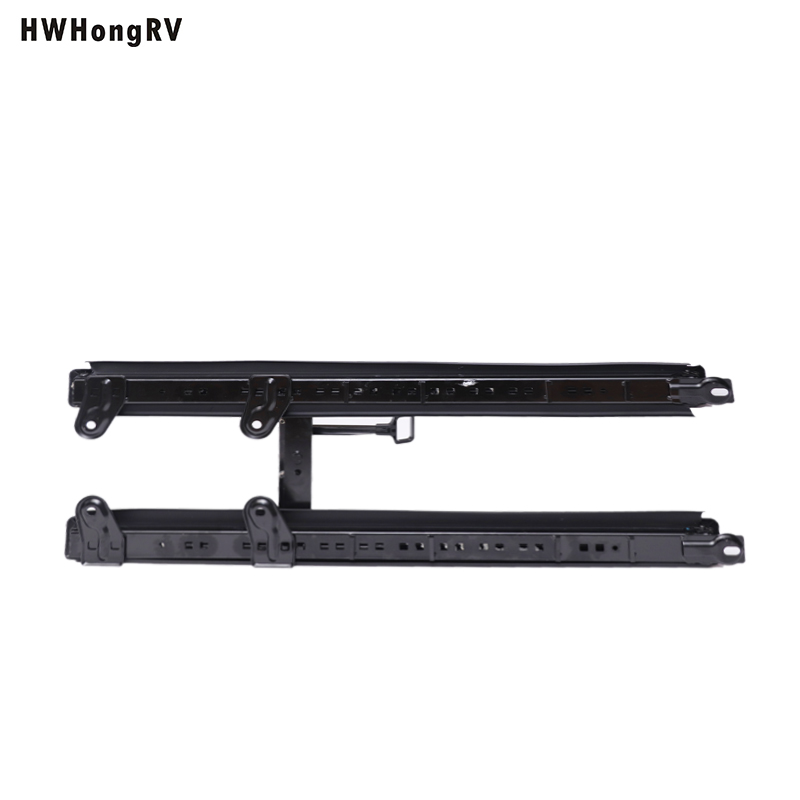 Motorhome rear seat inlaid floor slider track runner van recessed seat floor rail double lock car seat sliding with 100cm