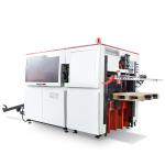 High Speed Automatic Flat Paper Cup Die Cutting Machine 12KW