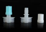 5mm Caliber Blue Color Plastic Spout Caps For Skin Care Doypack / Baby Food