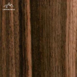 China Macassar Ebony Veneer 0.45mm | LINGFENG factory