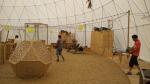30m Aluminum Alloy Geodesic Dome Greenhouse Kits Waterproof For Concert Event