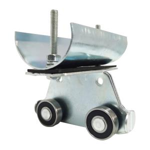 China I Beam Festoon Cable Trolley System C-Rail Yellow Steel Middle Wire Rope Flat factory