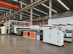 China EVA / POE Cast Film Extrusion Line For Solar Panel Encapsulation Maximum Line Speed 16m/S factory