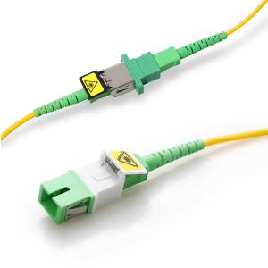 China SC DX single mode coupler Fiber Optic Adapter with metal shutter factory