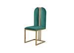 Fashionable Nordic Leather Padded Dining Chairs