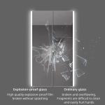 Smart LED Hotel Bathroom Vanity Mirrors Wall Mounted Frameless Defogger Dimmer