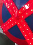 Aluminum Alloy Prohibiting Entry Reflective Traffic Signs 1-2m Height