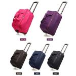 Mens Womens General Nylon Duffel Bag Trolley With Wheels