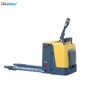 China Material handling tools 2 Ton Mini Electric Pallet Truck 2000KG Small Electric pallet Jack factory