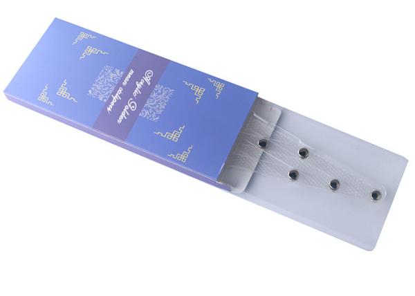 Microblading Divider 4 Prong Acrylic Golden Mean Calipers For Perfect Eyebrow
