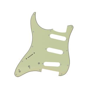 China Green 3Ply Electric Guitar Pick Guards For Stratocaster Style Guitar Accessories factory