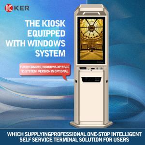China Factory Direct Sale Unionpay Card Reader Hotel Terminal Multifunction Self Service Kiosk factory