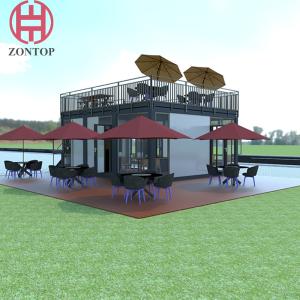 China Zontop Modern Living 40ft Luxury Low Price Factory Direct Supply China Cheap Movable Prefab House Container Home factory
