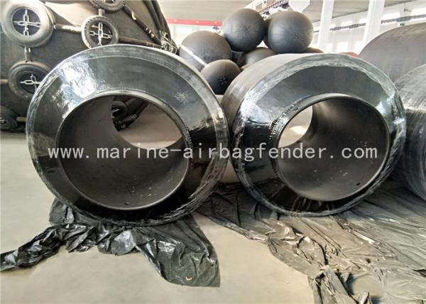 China Customized PU Coating Donut Fender Foam Filled For Jetty Protection factory