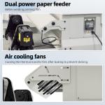 45cm DTF Powder Shaker Continuous Operation Touch Smart Control Screen