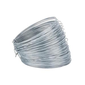 China High Strength Galvanized Tie Wire Bwg 20 21 22 19 Gauge Galvanized Steel Wire factory