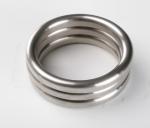 Nickel 200 Oval Ring Joint Gasket Heatproof Lens Ring Flange