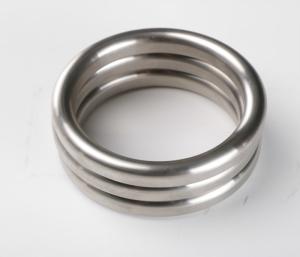 China Nickel 200 Oval Ring Joint Gasket Heatproof Lens Ring Flange factory