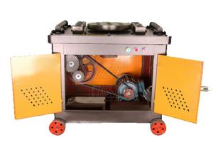 China Hydraulic Rebar Bending Machine / Reinforcement Bar Bender With Worm Gear Structure factory