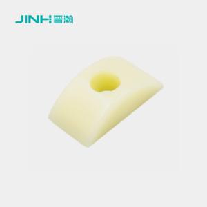 China Boards Connecting 33mm Half Moon Nuts Plastic Connector For Panel Furniture factory