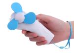 Souvenir Hand Held Battery Operated Fans , Rechargeable Table Fan With Built In