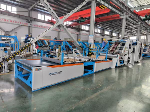 160m/Min High Speed Automatic Flute Laminator Machine For High-Performance