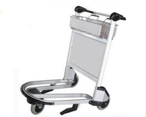 China Unfolding 4 Wheels Hand Cart Airport Luggage Trolley factory