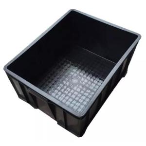 Electronics Storage ESD PCB Tray Plastic Antistatic Container 400x300x270