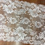 18cm 2017 New Fashion Lace Border Strench Lace Edge in Black/Ivory color