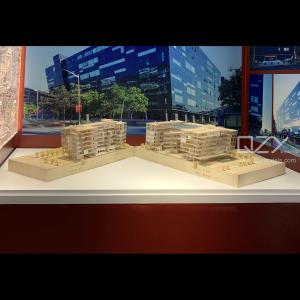 Huayi 1/200 3D Print Architectural Model Laser Cut Shenzhen PHBS Section Model