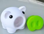 12cm Length Colorfull Piggy Bank Money Box With Mouth Open , Cute Piggy Banks