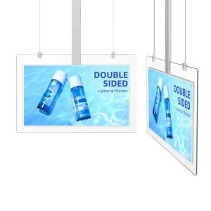 China 700 Nits Hanging Window Digital Screen Double Side Multifunctional factory