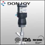 DN50 SS316L Pnuematic Angle Seat Valve with IL TOP for regulating