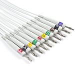 Seimi-finished EKG Cable 10Lead with Banana End Compatible All Medical