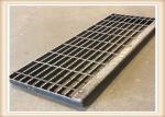 Checkered Plate Serrated 25x5 Bar Grating Stair Tread